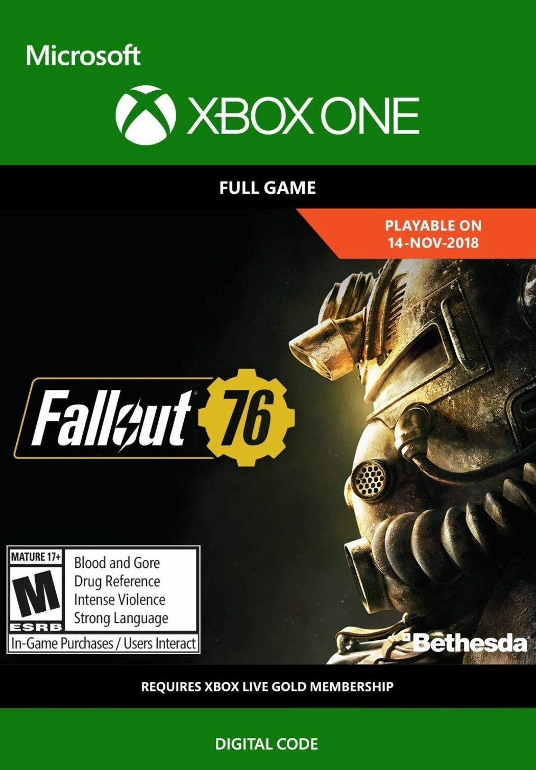 Fallout 76 (Xbox One) key | Buy for the best price! | ENEBA