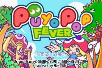 Puyo Pop Fever (2004) Nintendo DS