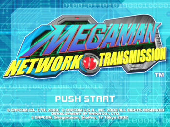 Mega Man Network Transmission Nintendo GameCube