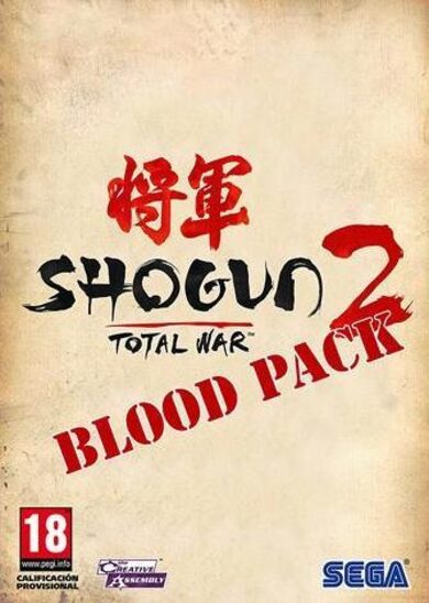 E-shop Total War: Shogun 2 - Blood Pack (DLC) (PC) Steam Key GLOBAL