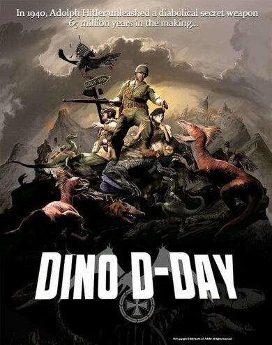 E-shop Dino D‐Day Steam Key GLOBAL