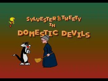 Redeem Sylvester and Tweety in Cagey Capers SEGA Mega Drive