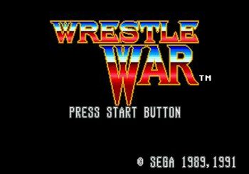 Get Wrestle War SEGA Mega Drive