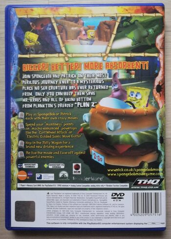 The SpongeBob SquarePants Movie PlayStation 2