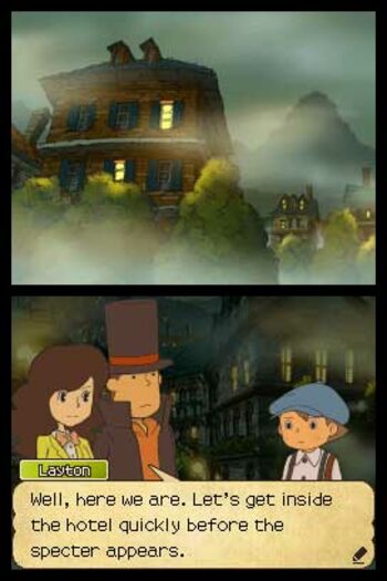 Professor Layton and the Spectre's Call Nintendo DS