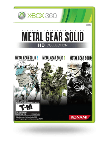 METAL GEAR SOLID HD COLLECTION Xbox 360