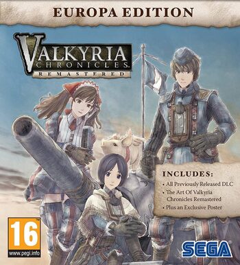 Valkyria Chronicles: Remastered - Europa Edition PlayStation 4