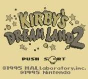 Kirby's Dream Land 2 (1995) Game Boy