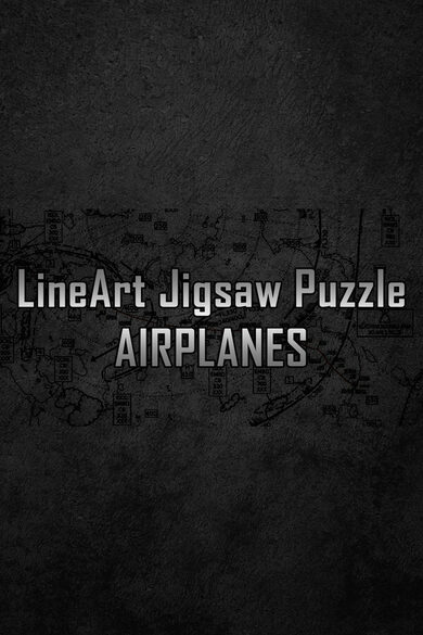 LineArt Jigsaw Puzzle - Airplanes