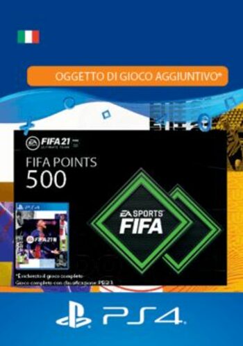 FIFA 21 - 500 FUT Points (PS4) PSN Key ITALY