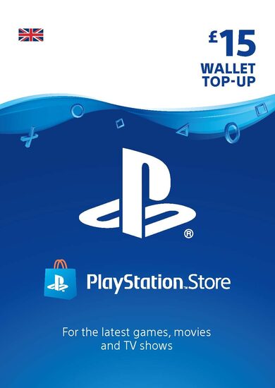 E-shop PlayStation Network Card 15 GBP (UK) PSN Key UNITED KINGDOM