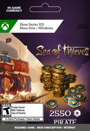 Sea of Thieves Captain’s Ancient Coin Pack – 2550 Coins PC/XBOX LIVE Key EUROPE