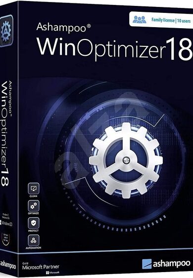 E-shop Ashampoo WinOptimizer 18 - 10 Devices Lifetime Key GLOBAL