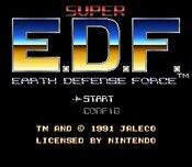 Get Earth Defense Force SNES