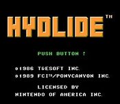 Buy Hydlide NES