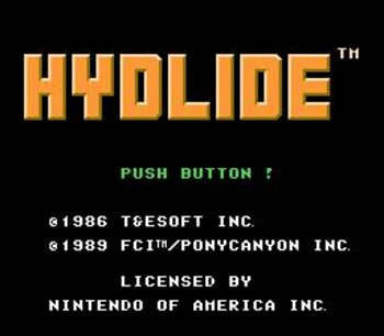 Buy Hydlide NES