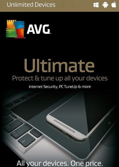 E-shop AVG Ultimate 2022 with Secure VPN - 10 Devices 2 Years AVG Key GLOBAL