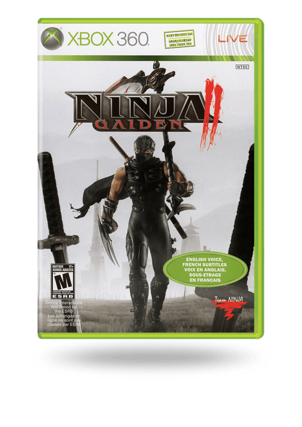 Buy Ninja Gaiden II Xbox 360 CD! Cheap game price | ENEBA