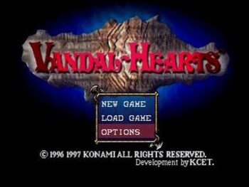 Vandal Hearts PlayStation