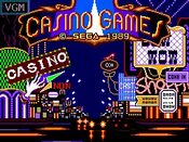 Casino Games SEGA Master System