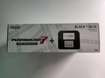 Get Nintendo 2DS, Black & Blue + MARIO KART 7