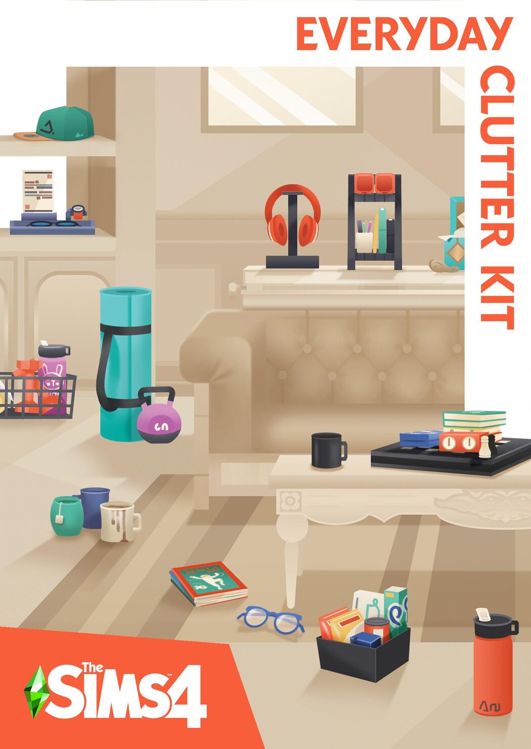 Buy The Sims 4: Everyday Clutter Kit (DLC) PC Origin key! Cheap price |  ENEBA