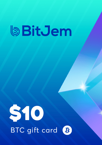 BitJem Bitcoin Gift Card 10 USD Key GLOBAL