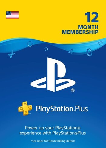 PlayStation Plus Card 365 Days (USA) PSN Key UNITED STATES