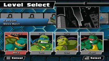 Teenage Mutant Ninja Turtles: Mutant Melee PlayStation 2