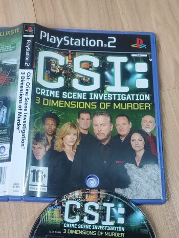 CSI: 3 Dimensions of Murder PlayStation 2