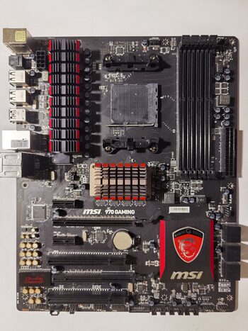 MSI 970 GAMING AMD 970 ATX DDR3 AM3+ 2 x PCI-E x16 Slots Motherboard