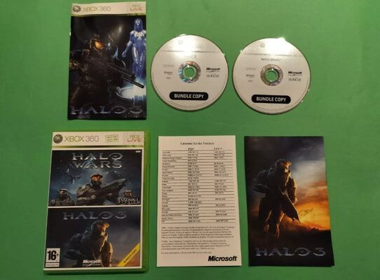 Halo 3 + Halo Wars Xbox 360