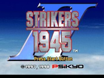 Get Strikers 1945 II PlayStation