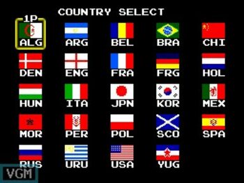 Tecmo World Cup '93 SEGA Master System