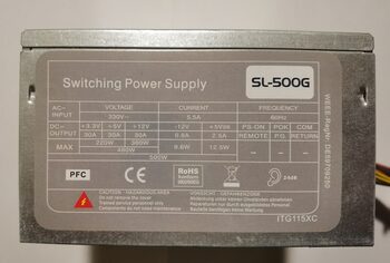  Intertech SL-500G- PSU 500 W