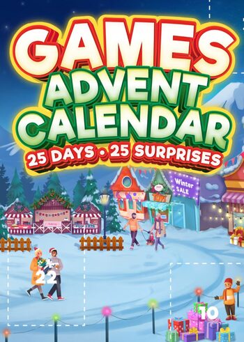 Games Advent Calendar - 25 Days - 25 Surprises (Nintendo Switch) eShop Key EUROPE