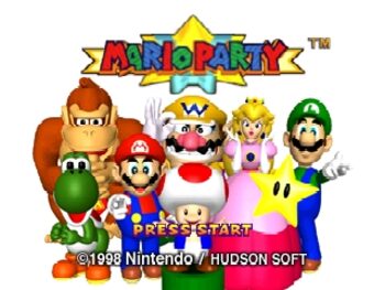 Mario Party Nintendo 64