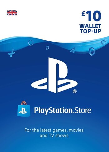 PlayStation Network Card 10 GBP (UK) PSN Key UNITED KINGDOM