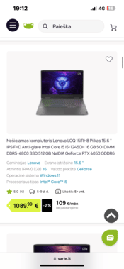 Lenova Loq RTX4050 