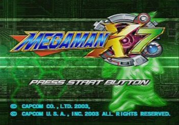 Mega Man X7 (2003) PlayStation 2