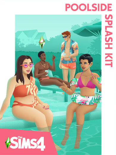 E-shop The Sims 4 Poolside Splash Kit (DLC) (PC/MAC) Origin Key GLOBAL