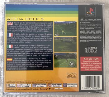 Actua Golf 3 PlayStation for sale