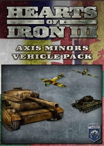 Hearts of Iron III - Axis Minors Vehicle Pack (DLC) Steam Key GLOBAL