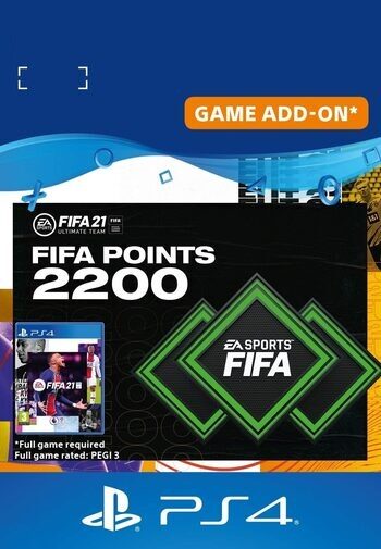 FIFA 21 - 2200 FUT Points (PS4) PSN Key FRANCE