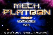 Mech Platoon Game Boy Advance