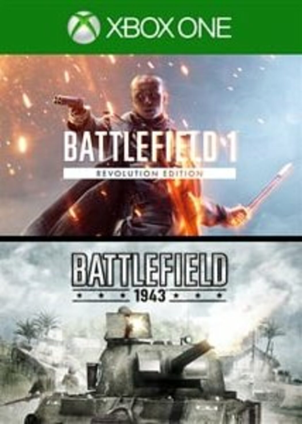 Battlefield 1 Revolution & Battlefield 1943 Bundle (Xbox One) Xbox Live Key  GLOBAL