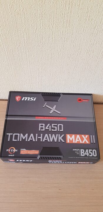 MSI B450 TOMAHAWK MAX II AMD B450 ATX DDR4 AM4 2 x PCI-E x16 Slots Motherboard