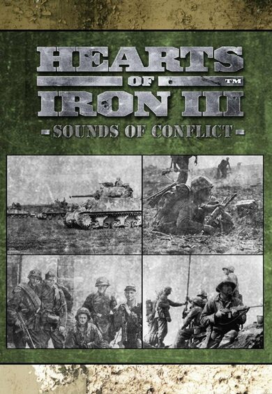 E-shop Hearts of Iron III - Sounds of Conflict (DLC) Steam Key GLOBAL