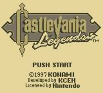 Castlevania Legends Game Boy