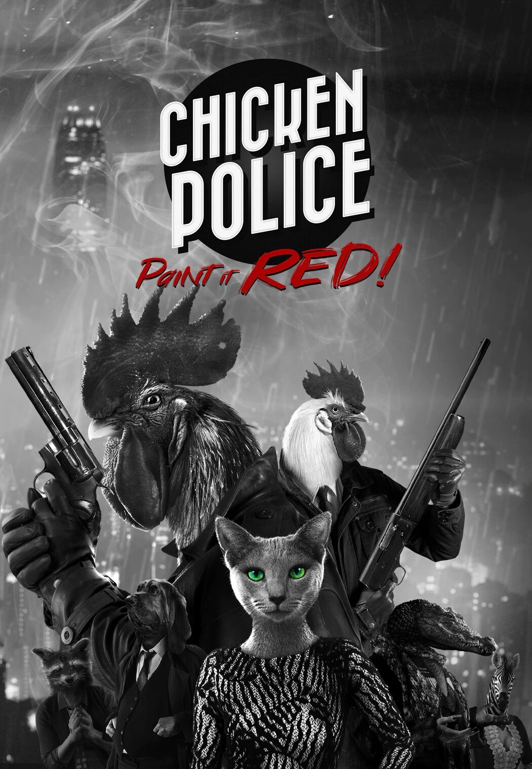 Buy Chicken Police - Paint it RED! (PC) Steam Key | ENEBA